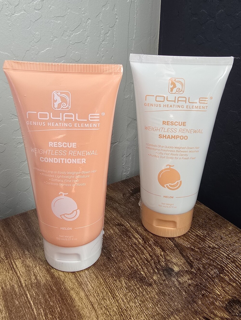 Royale Rescue Weightless Renewal Conditioner & Shampoo - BRAND NEW (SET)